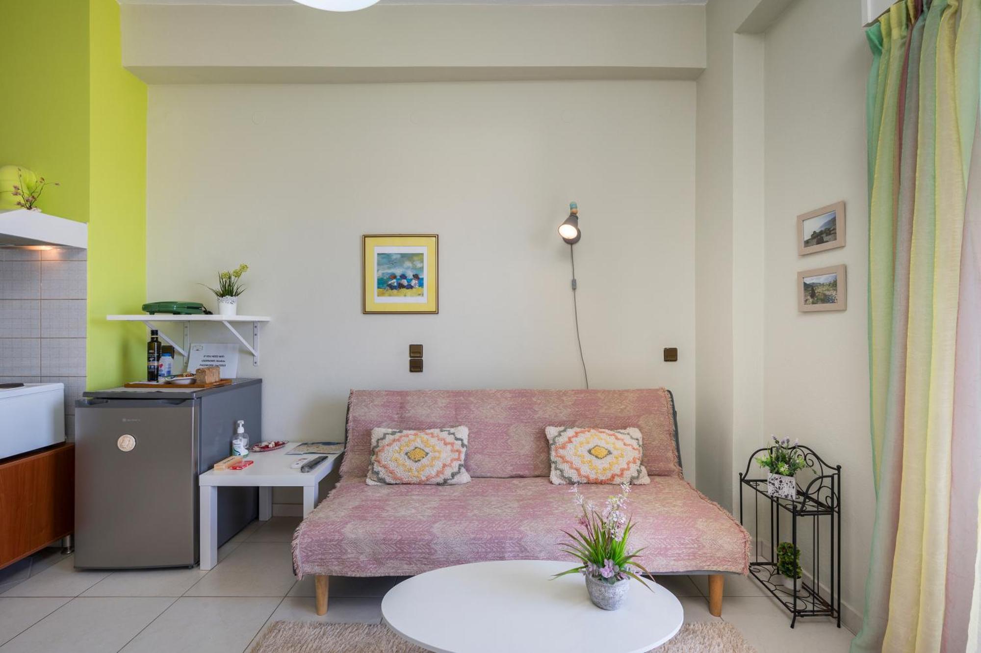 Elita Beachfront Chrissi Akti Chania Exterior foto